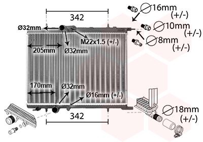 VAN WEZEL 40012300