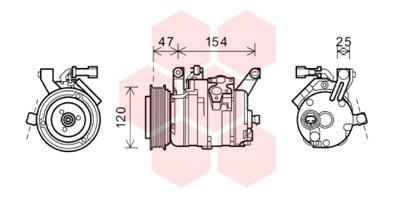 VAN WEZEL 0700K120