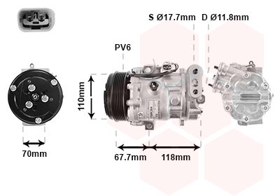 VAN WEZEL 1700K384