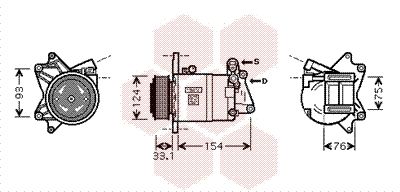 VAN WEZEL 1300K321