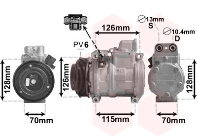 VAN WEZEL 3000K087