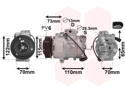 VAN WEZEL 7600K018