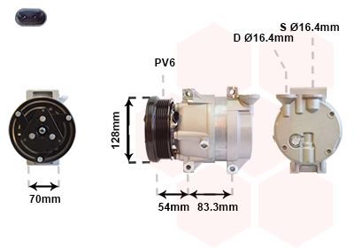 VAN WEZEL 8100K071