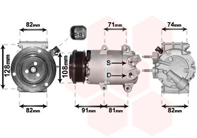 VAN WEZEL 1800K570