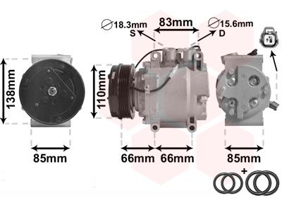 VAN WEZEL 2500K260