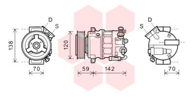 VAN WEZEL 3700K577