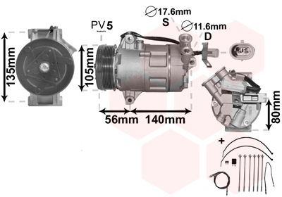 VAN WEZEL 3700K428