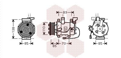 VAN WEZEL 2500K207