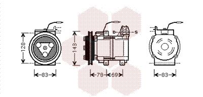 VAN WEZEL 8200K124