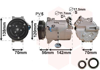 VAN WEZEL 3700K313