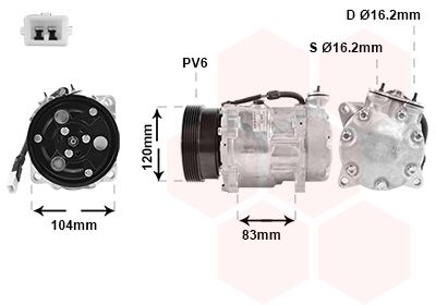 VAN WEZEL 0900K175