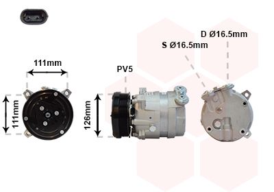 VAN WEZEL 3700K280