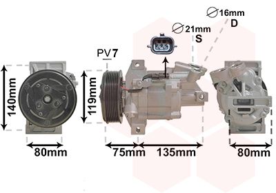 VAN WEZEL 1501K704