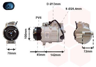 VAN WEZEL 3000K351