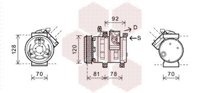 VAN WEZEL 8100K099