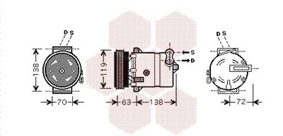 VAN WEZEL 1700K334