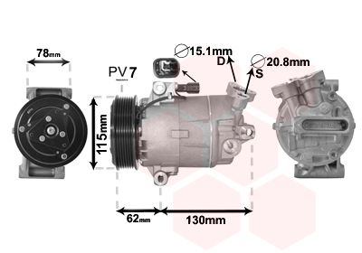 VAN WEZEL 3300K386