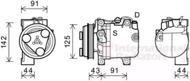 VAN WEZEL 5100K088