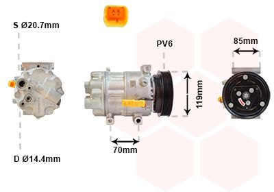 VAN WEZEL 0900K253