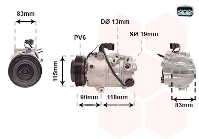 VAN WEZEL 8300K284