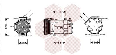 VAN WEZEL 4300K255