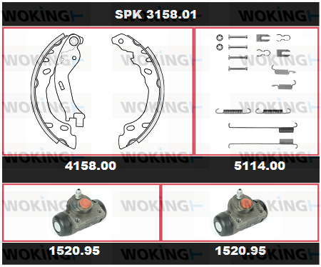 WOKING SPK 3158.01 WOKING SPK 3158.01