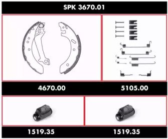 WOKING SPK 3670.01 WOKING SPK 3670.01