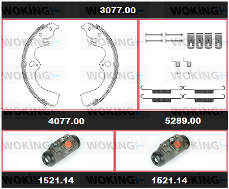 WOKING 3077.00 WOKING 3077.00