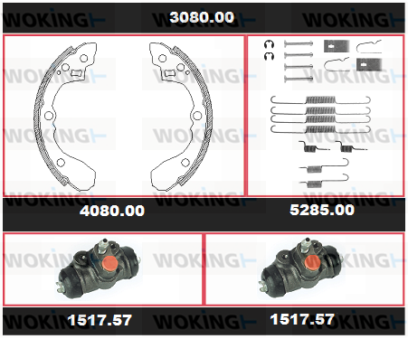 WOKING 3080.00 WOKING 3080.00