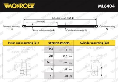 MONROE ML6404