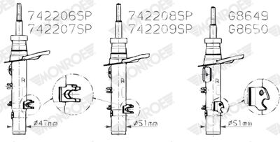 MONROE G8649