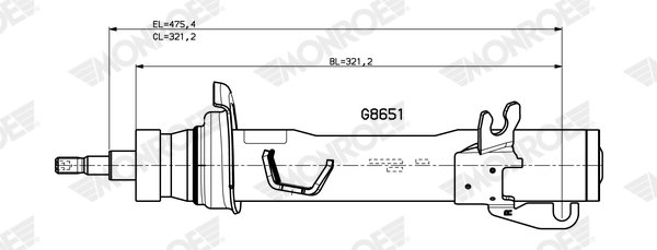 MONROE G8651