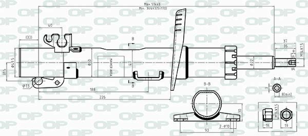 OPEN PARTS SAB8540.31