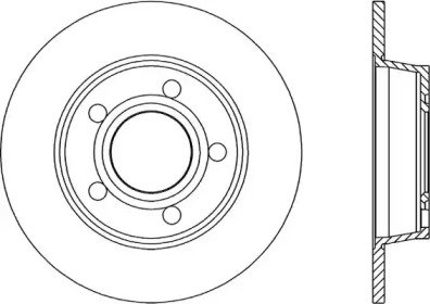 OPEN PARTS BDR1743.10