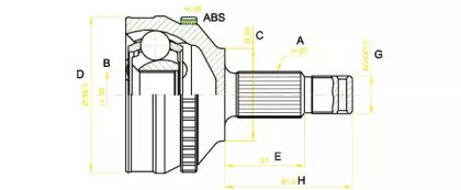 OPEN PARTS CVJ5222.10