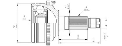 OPEN PARTS CVJ5683.10