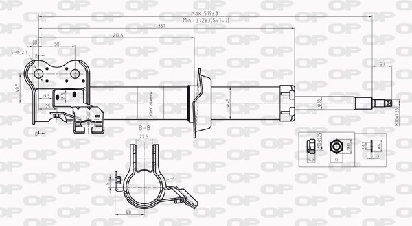 OPEN PARTS SAB8209.31