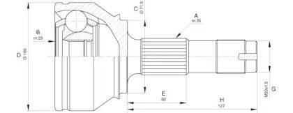 OPEN PARTS CVJ5658.10