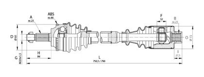 OPEN PARTS DRS6111.00