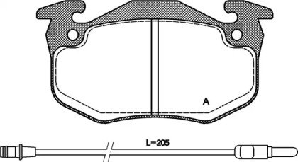 OPEN PARTS BPA0144.32