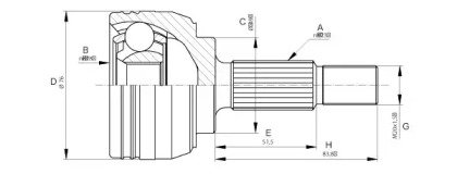 OPEN PARTS CVJ5662.10