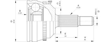 OPEN PARTS CVJ5441.10