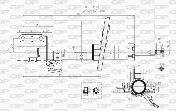 OPEN PARTS SAB8220.31