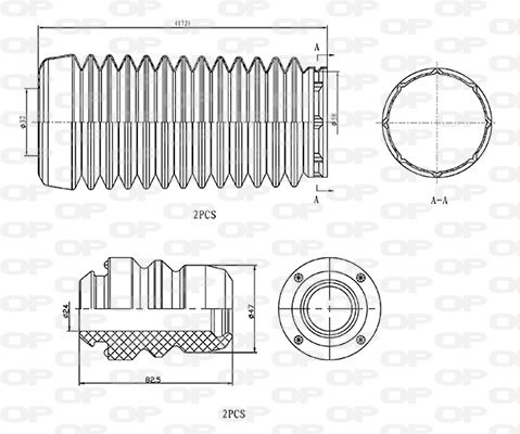 OPEN PARTS DCK5010.04