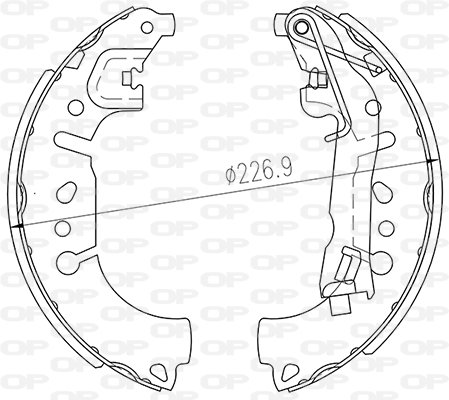 OPEN PARTS BSA2260.00