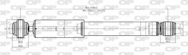 OPEN PARTS SAB8298.32