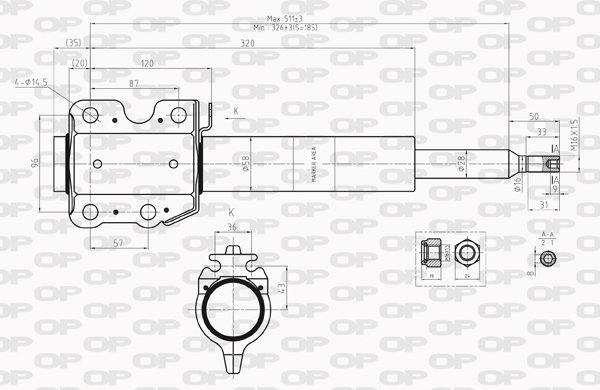 OPEN PARTS SAB8219.31