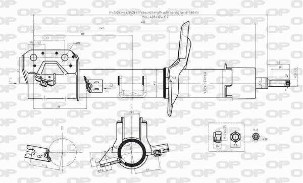 OPEN PARTS SAB8234.31