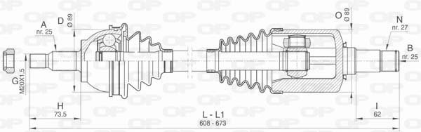 OPEN PARTS DRS6442.00