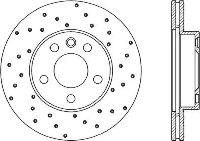 OPEN PARTS BDRS1843.25